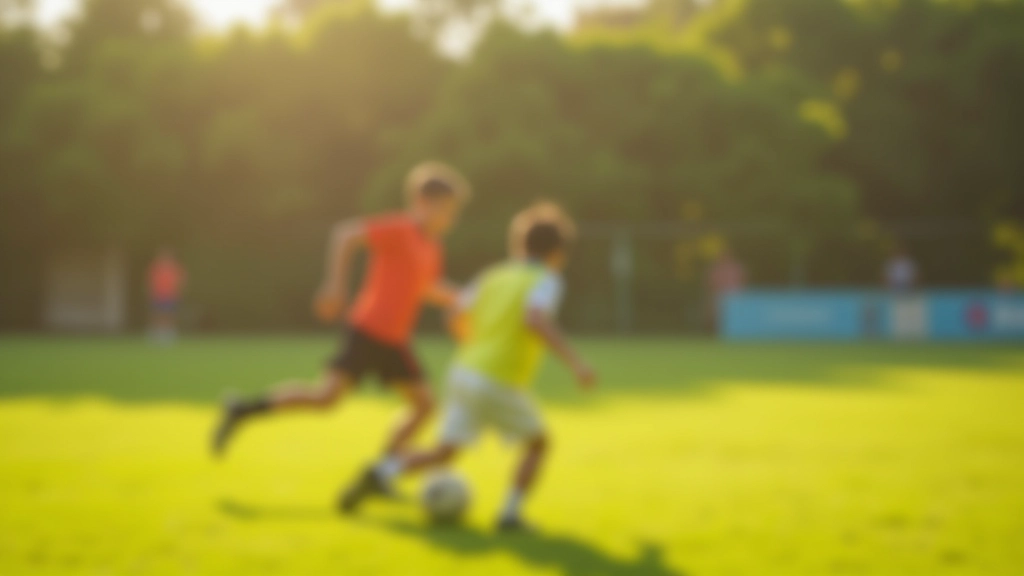 لاعب دفاعي شاب يطبق تقنية الدفاع الصحيحة